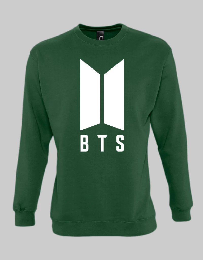 BTS SWEATSHIRT - BURGUNDY