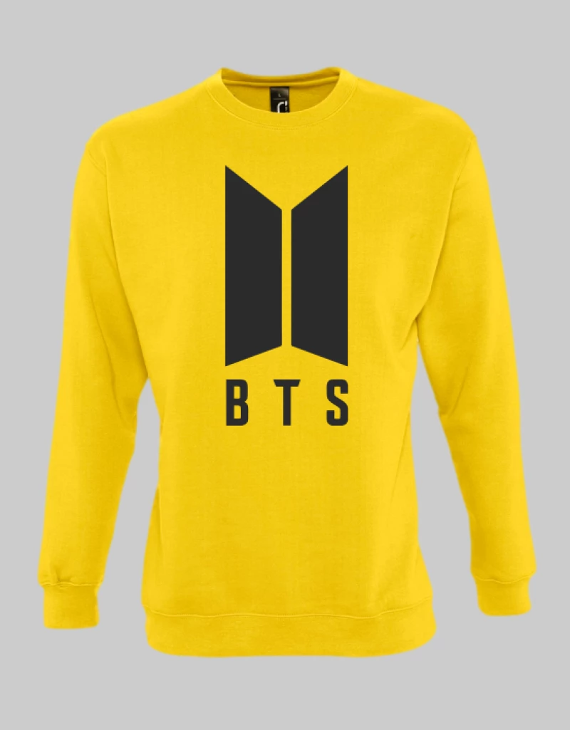 BTS SWEATSHIRT - BURGUNDY