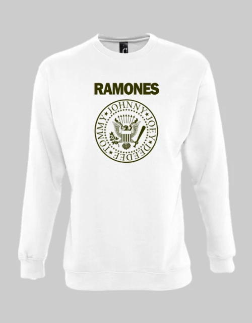 Ramones sweatshirt - WHITE