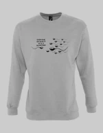Sperm sweatshirt - WHITE