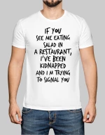 Kidnapped t-shirt - GOLD