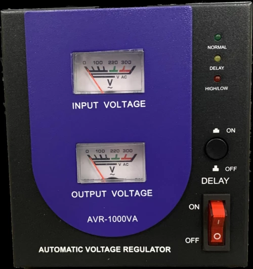 Σταθεροποιητής East Avr 1000VA Vmeter