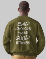 Bad Choices Φούτερ - WHITE