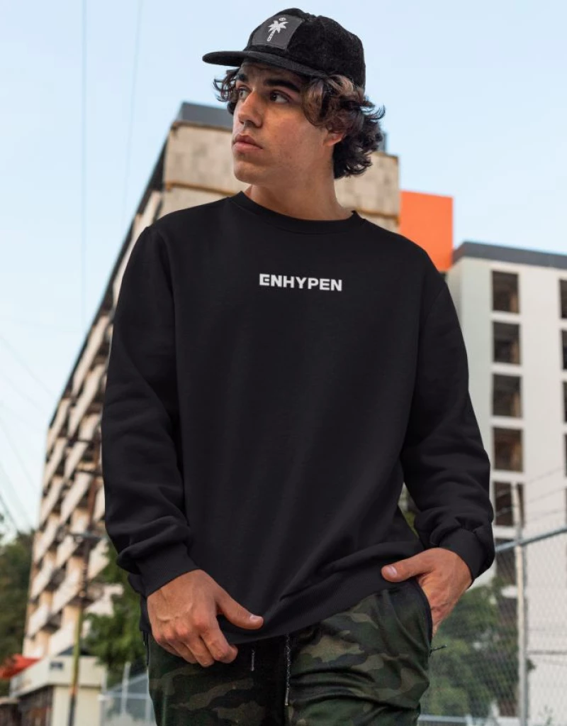 Enhypen Φούτερ - BLACK