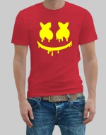 Marshmello dj t-shirt - RED