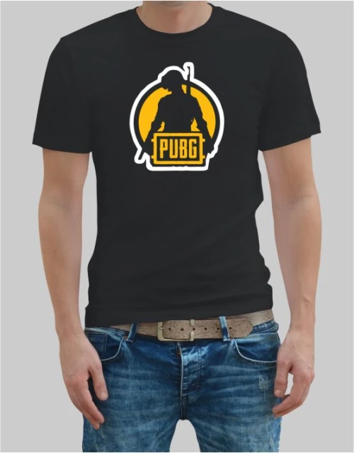 Pubg game t-shirt - BLACK