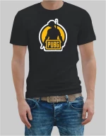 Pubg game t-shirt - BLACK