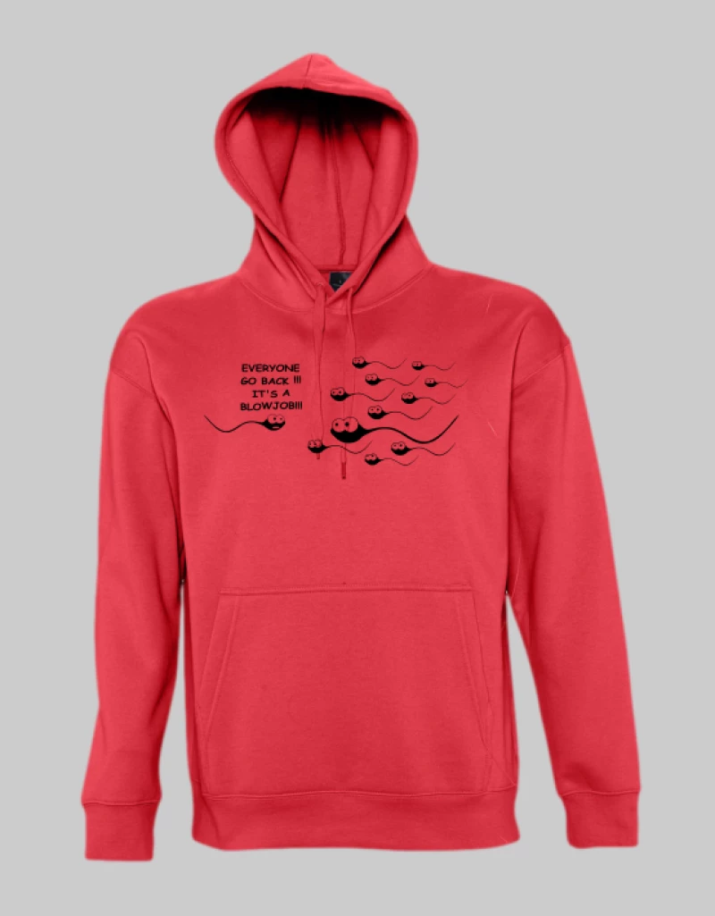 Sperm hoodie - BLACK