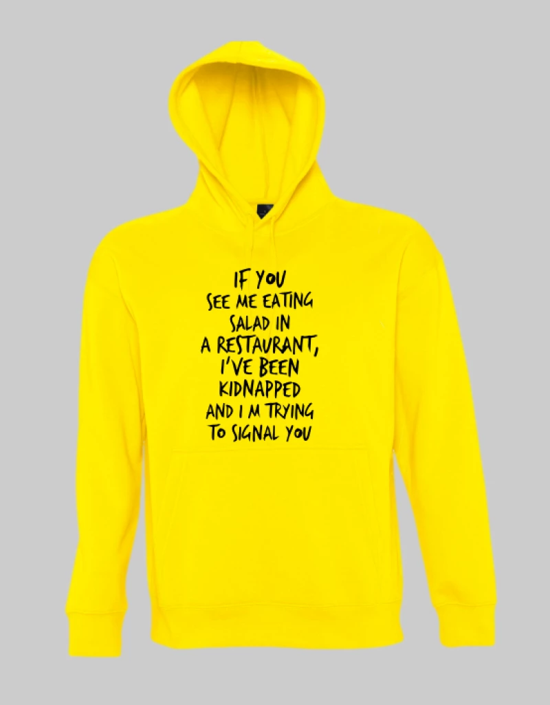 Kidnapped hoodie - KELLY GREEN