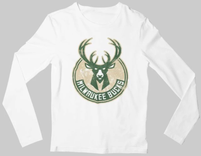 Milwaukee Bucks μακρυμάνικο παιδικό T-shirt (Replica) - WHITE