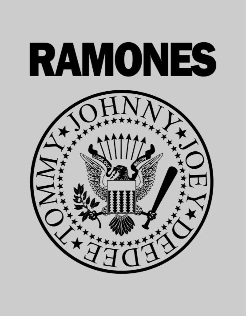 Ramones w μακρυμάνικο t-shirt - BLACK