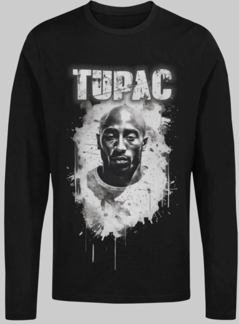 2pac μακρυμάνικο t-shirt - WHITE
