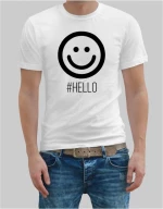 Hello man t-shirt - RED