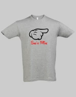 She's Mine T-shirt - BLACK