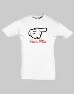 She's Mine T-shirt - BLACK
