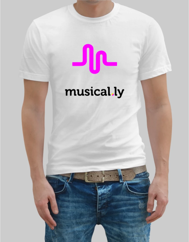 musically t-shirt - WHITE