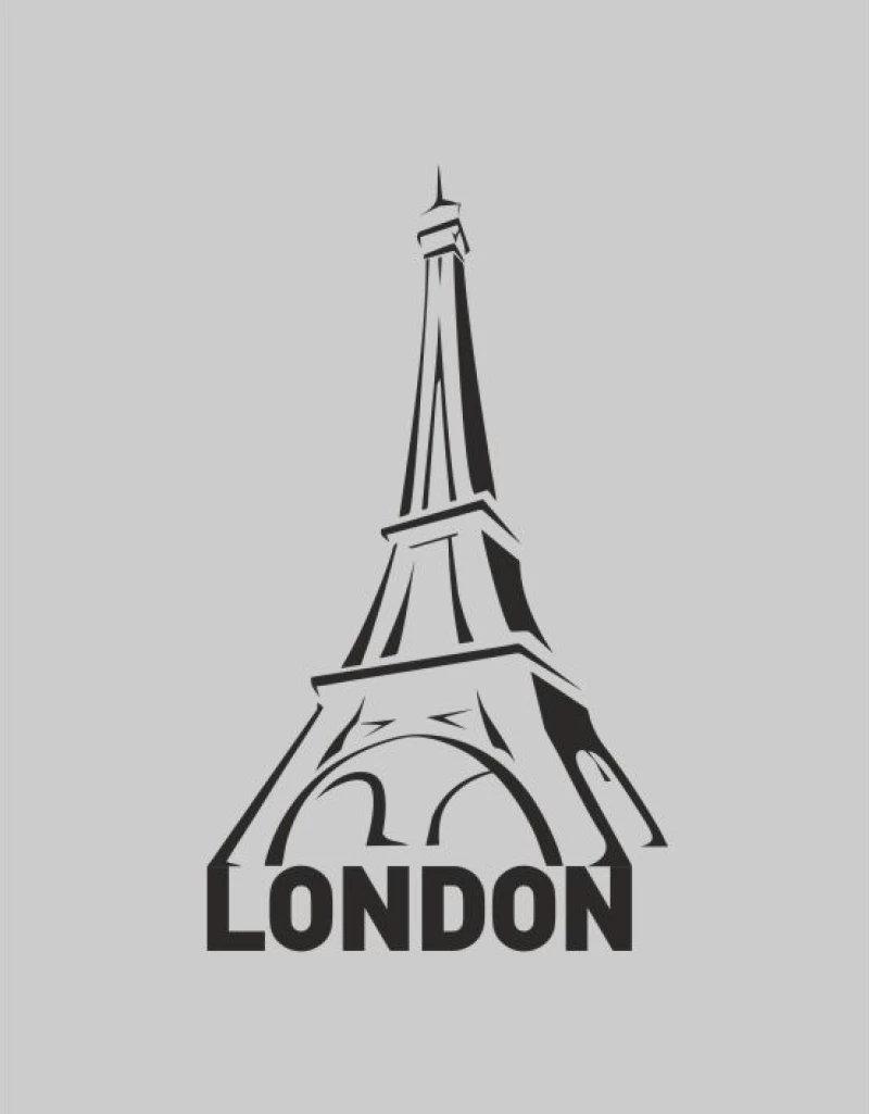London t-shirt - GOLD