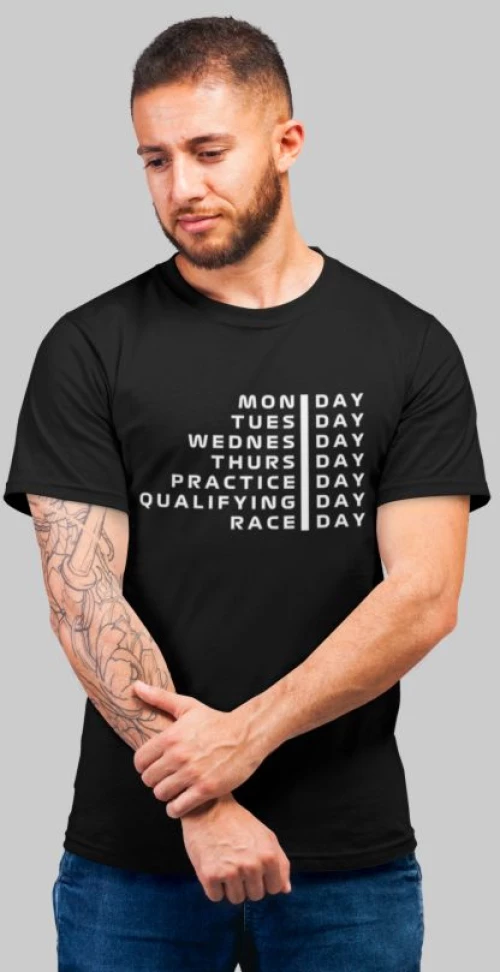 Race week t-shirt - BLACK