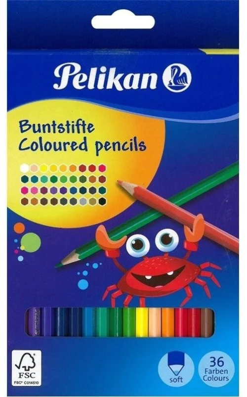 PELIKAN ΞΥΛΟΜΠΟΓΙΕΣ 36 ΧΡΩΜΑΤΩΝ BSLN 36