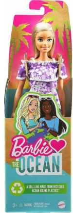 BARBIE LOVES THE PLANET ΚΟΥΚΛΑ ΞΑΝΘΑ ΜΑΛΛΙΑ ΜΕ ΜΩΒ ΦΟΡΕΜΑ GRB35 / GRB36