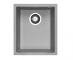 Νεροχύτης Pyramis Pyragranite Tetragon 1B UM Υποκαθήμενος 38x40cm Iron Grey