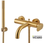 ΜΠΑΤ.ΛΟΥΤΡΟΥ SLIM VICARIO BRUSHED GOLD
