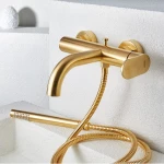 ΜΠΑΤ.ΛΟΥΤΡΟΥ SLIM VICARIO BRUSHED GOLD