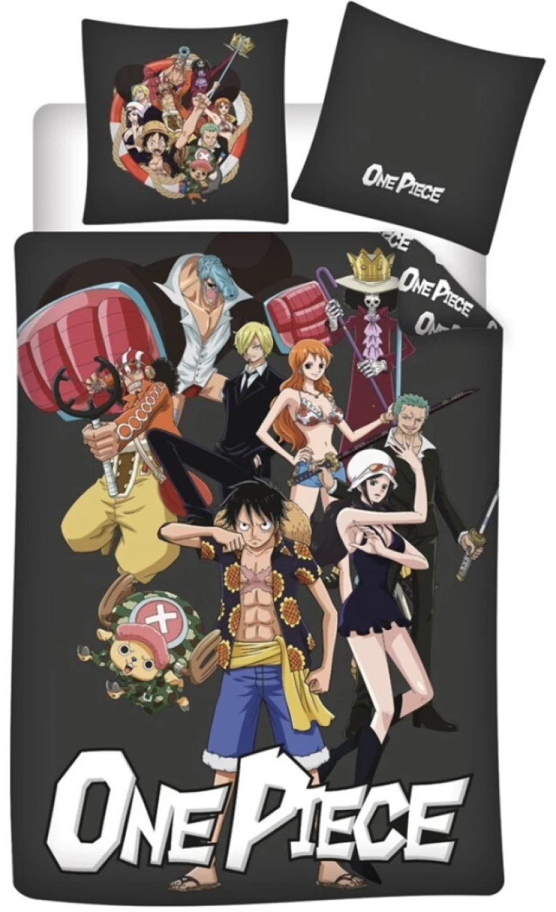 ONE PIECE - Crew - Duvet Cover 140x200cm  - '100% microfiber'
