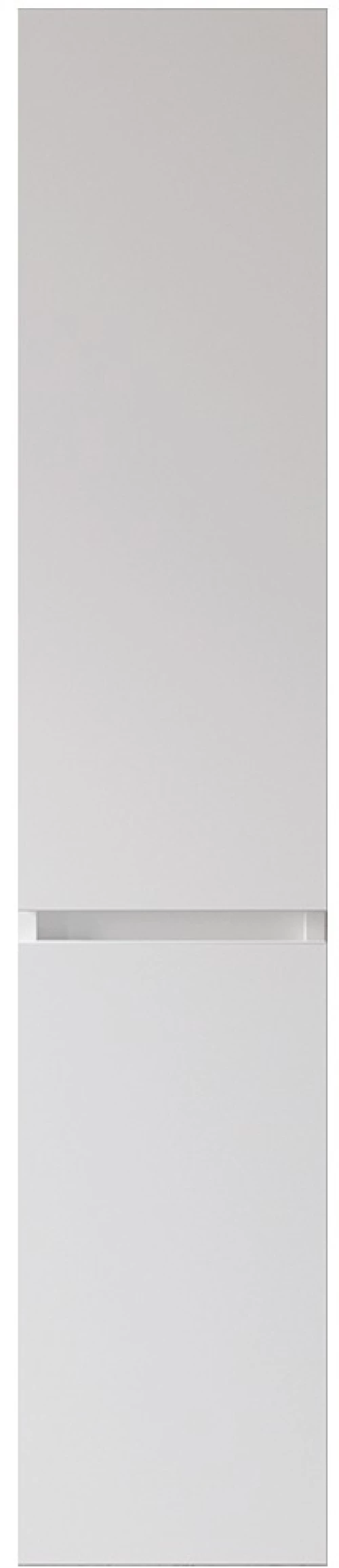Έπιπλο Στήλη Μπάνιου Κρεμαστή Laminate Furnibath Royal White (30x24x150cm) Άνοιγμα πόρτας προς τα  Αριστερά
