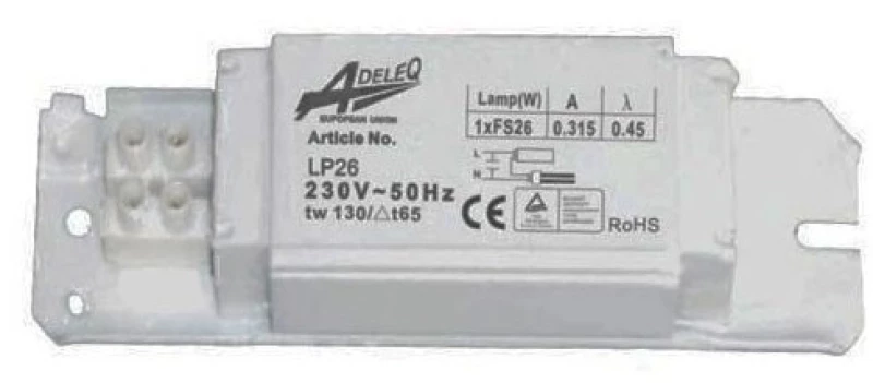 Ηλεκτρομαγνητικό μπάλαστ για λάμπα PLC 18W Lumen 3-518