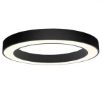 Πλαφονιέρα LED Apollo 38W Φ50 Viokef 4214101 Μαύρο