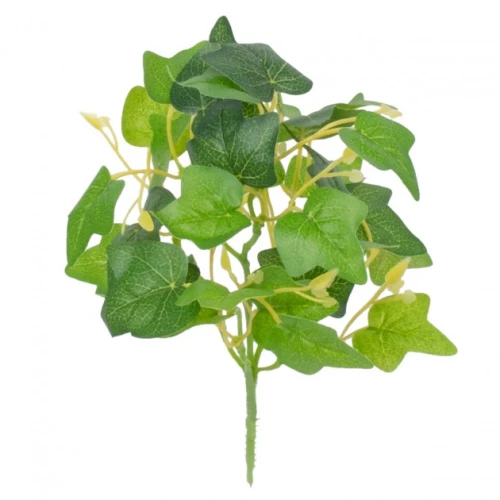 CANARIAN IVY 78232 Τεχνητό Φυτό Κισσός Καναρίων - Μπουκέτο Διακοσμητικών Φυτών - Κλαδιών με Φύλλωμα Πράσινο Υ25cm Globostar 78232 Πράσινο
