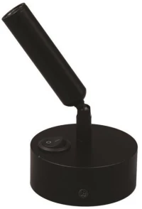 Φωτιστικό Σποτ Κινητό LED 3W 3000K Αλουμινίου ARISTON 2 Eurolamp 145-25213 Μαύρο