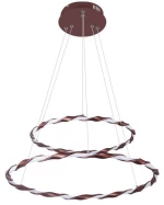 Κρεμαστό Φωτιστικό Οροφής LED 60W 3000K Epistar Spotlight 3182 Καφέ