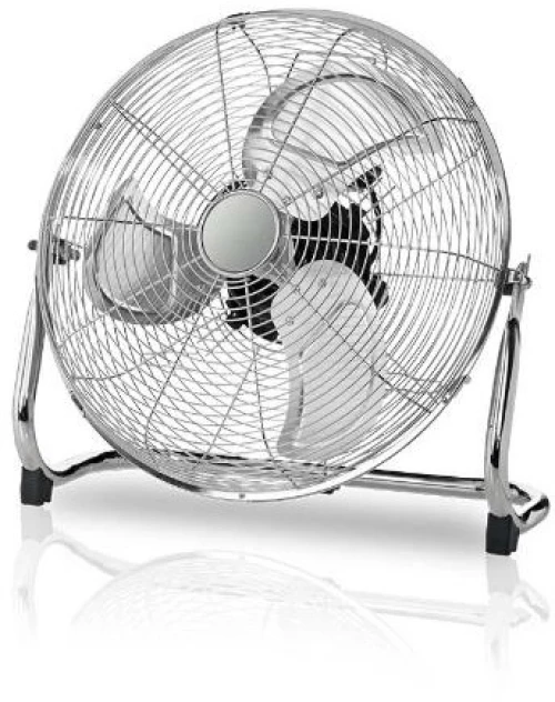 Ανεμιστήρας Δαπέδου Φ46 AC 100W Μεταλλικό 1330RPM LINEME 02-00138 Ασημί