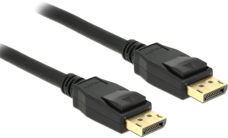 DELOCK καλώδιο DisplayPort 1.2 83807  4K/60Hz  21.6 Gbps  3m  μαύρο