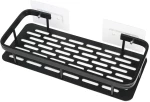 HOME USE ράφι τοίχου HUH-0162  μεταλλικό  30x5x13cm  μαύρο