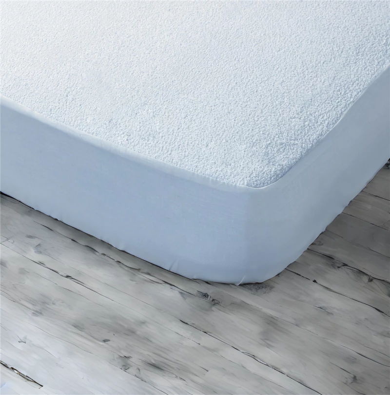 Επίστρωμα αδιάβροχο La Luna Coral Λευκό Διπλό 140x200