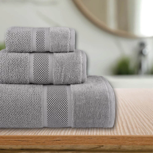 Πετσέτα Προσώπου Lava Λευκό 50 x 90 cm