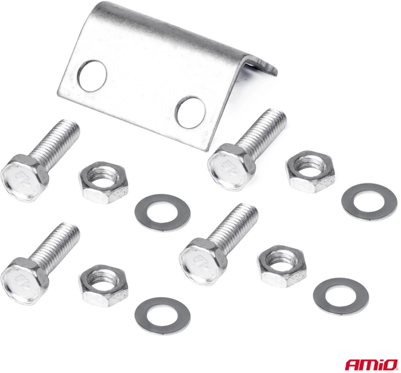 AMIO ΚΟΡΝΑ ΠΝΕΥΜΑΤΙΚΗ 12/24V 118db ΔΙΠΛΗ 2 ΤΟΝΩΝ ΧΡΩΜΙΟ ΑΜΙΟ - 1 ΤΕΜ. 03617/AM