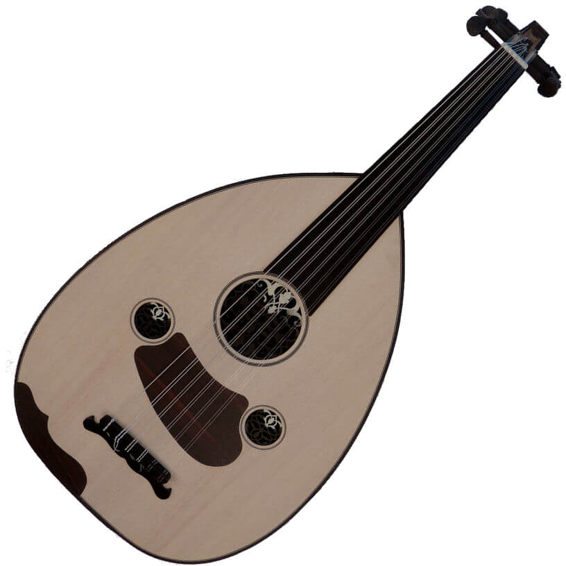 Oud ME-WN - Ούτι Χειροποίητο Χειροποίητο με Θήκη