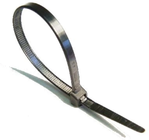 Δεματικά Καλωδίων 200x3.5mm Μαύρο 100τμχ