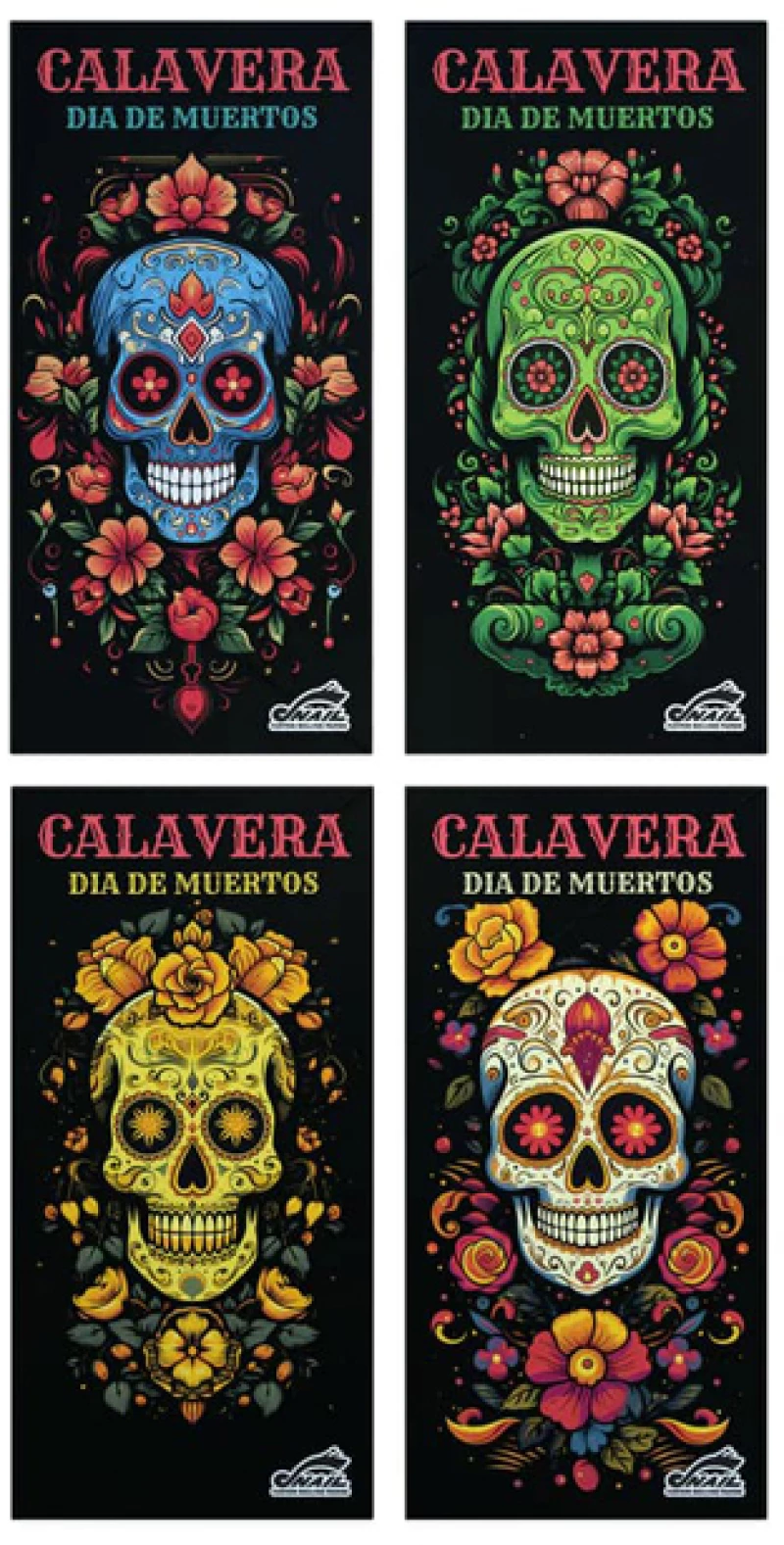 Snail Συλλεκτικά Χαρτάκια «Συλλογή Calavera» - Green Skull | KS Slim & Tips