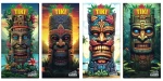 Snail Συλλεκτικά Χαρτάκια «Συλλογή Tiki Totem» - Red | KS Slim & Tips
