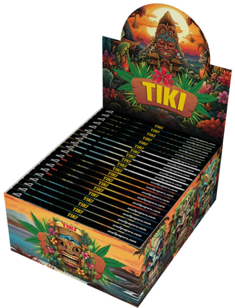 Snail Συλλεκτικά Χαρτάκια «Συλλογή Tiki Totem» - Red | KS Slim & Tips