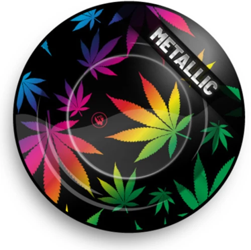 Μεταλλικό Τασάκι - Σχέδιο Leaves Gradient