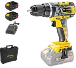 F.F. Group CHD/60-BL 20V Pro Κρουστικό Δραπανοκατσάβιδο Μπαταρίας Brushless 20V 2x4Ah 46672