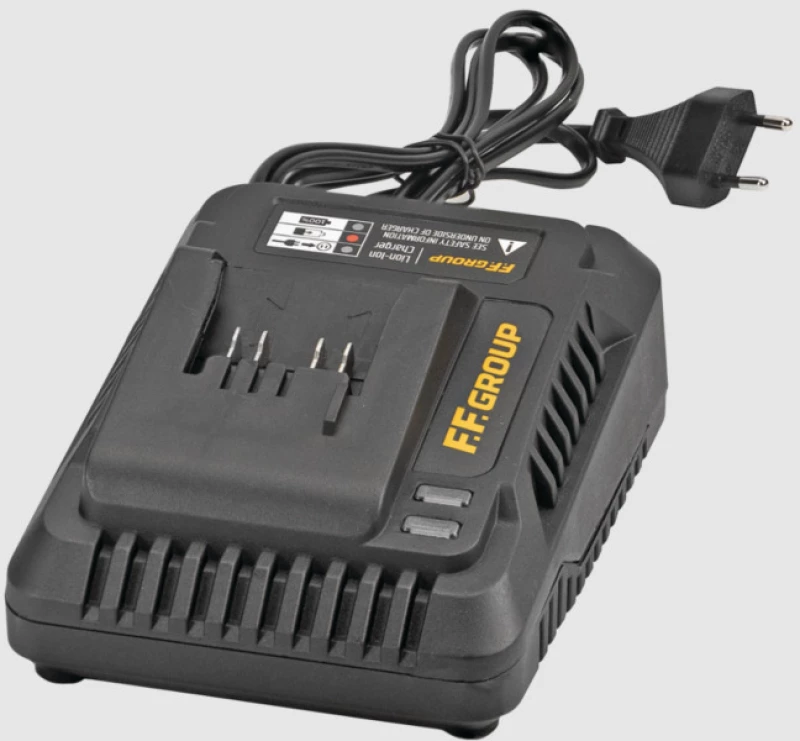 F.F. Group CHD/60-BL 20V Pro Κρουστικό Δραπανοκατσάβιδο Μπαταρίας Brushless 20V 2x4Ah 46672