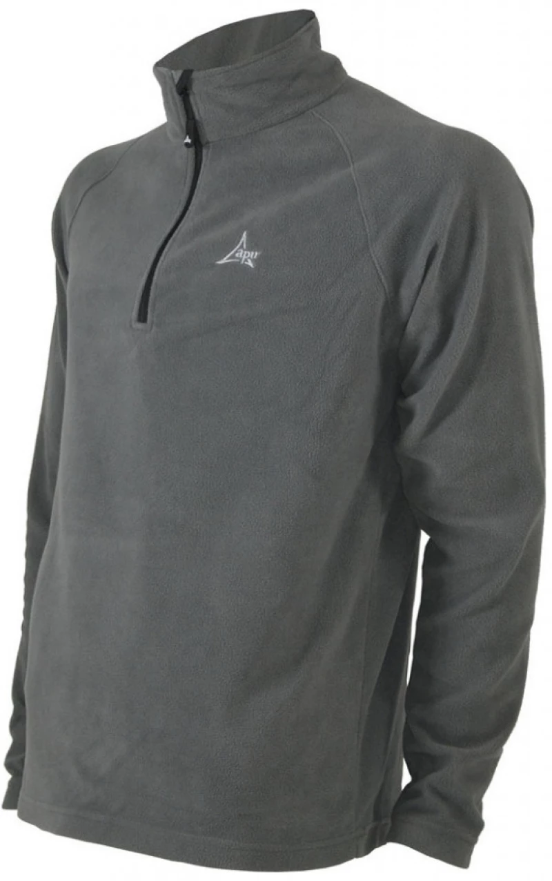 Μπλούζα Ανδρική Fleece 1/2Zip Apu Κωδ. 80513 Γκρι