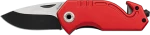 ΣΟΥΓΙΑΣ Albainox black penknife. Drilled screw, 5.70cm, Red, 18853